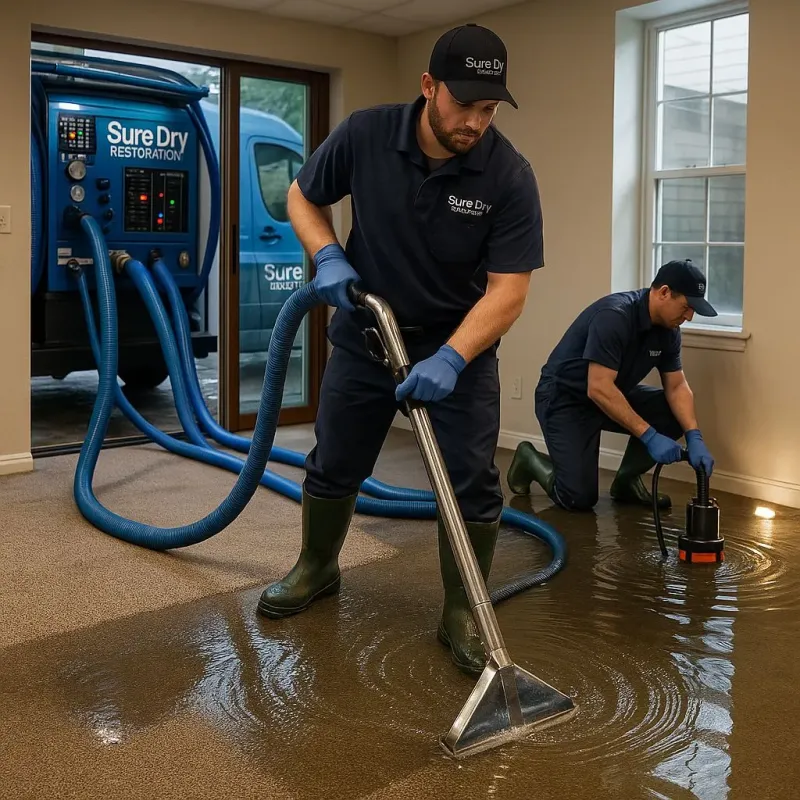Water Extraction and Removal process in Mustang, OK